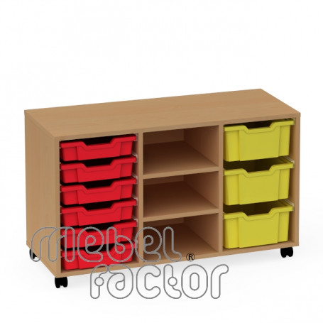 Подвижен троен шкаф ФЛЕКС ⋙ на цена от 366.00лв  - Allegro-bg.com