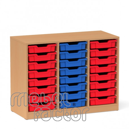 Троен шкаф ФЛЕКС 143810 ⋙ на цена от 648.00лв  - Allegro-bg.com