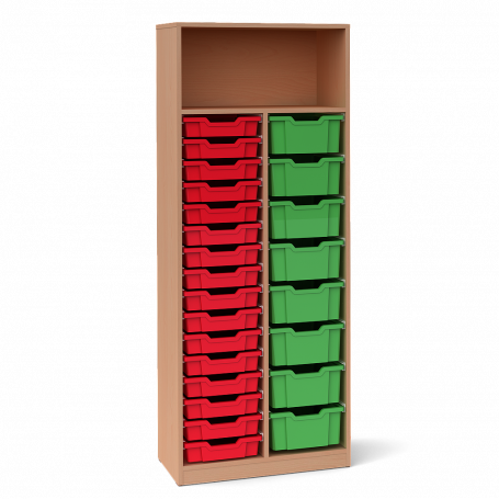 Висок двоен шкаф ФЛЕКС  ⋙ на цена от 840.00лв  - Allegro-bg.com