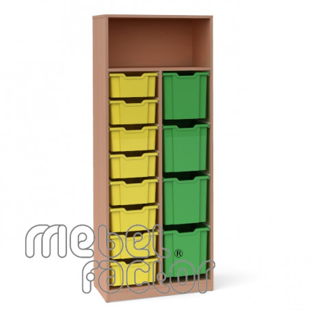 Висок двоен шкаф ФЛЕКС  ⋙ на цена от 666.00лв  - Allegro-bg.com