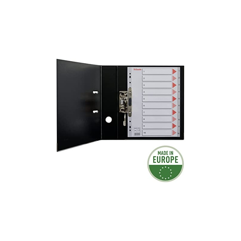 РазделителиPVC, 1-10 цифри, сиви 170110