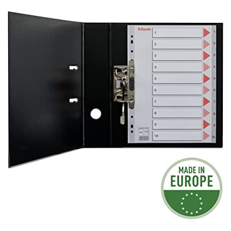 РазделителиPVC, 1-10 цифри, сиви 170110