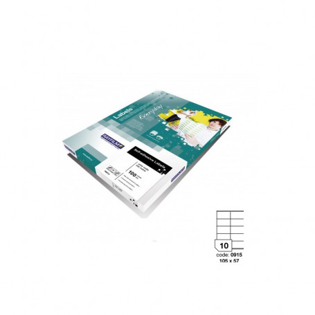 Етикети Rayfilm Everyday, 105 х 57 мм, 10 бр./лист 060151