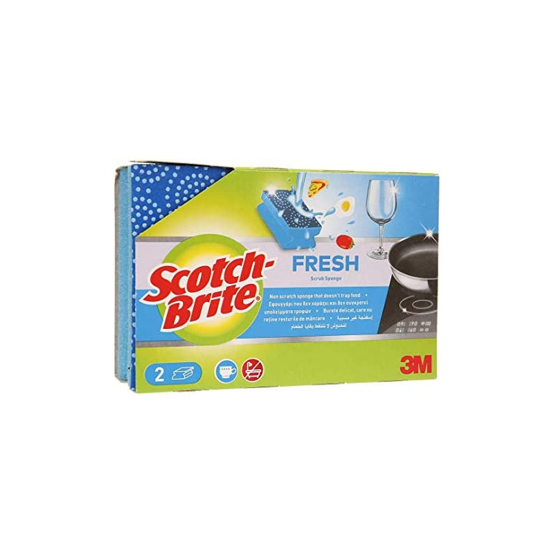 Гъба за съдове Scotch Brite ⋙ на цена от 5.34лв  - Allegro-bg.com