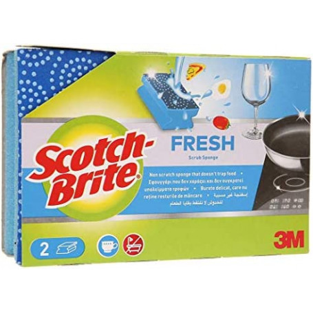 Гъба за съдове Scotch Brite ⋙ на цена от 5.34лв  - Allegro-bg.com