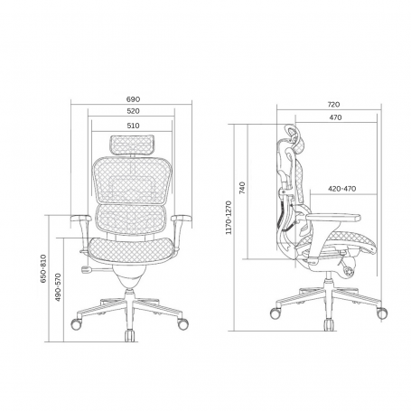 Ergonomic Chair ⋙ на цена от 699.00лв  - Allegro-bg.com