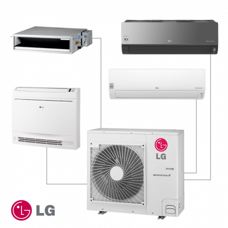 Мултисплит система LG  ⋙ на цена от 3516.00лв  - Allegro-bg.com