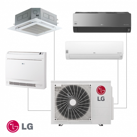 Мултисплит система LG  ⋙ на цена от 3154.00лв  - Allegro-bg.com
