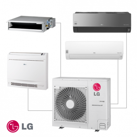 Мултисплит система LG  ⋙ на цена от 3516.00лв  - Allegro-bg.com