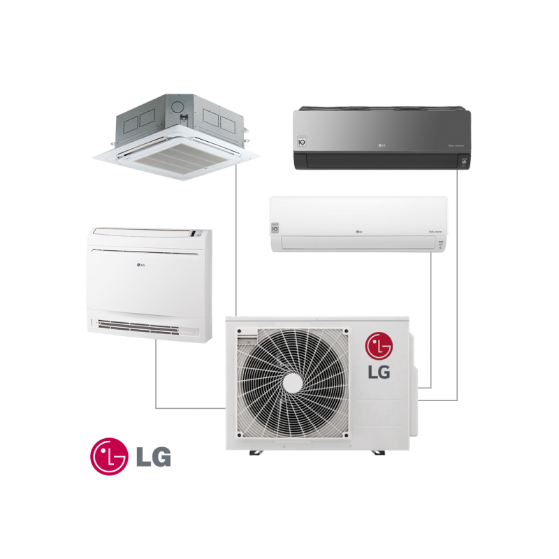 Мултисплит система LG  ⋙ на цена от 3154.00лв  - Allegro-bg.com