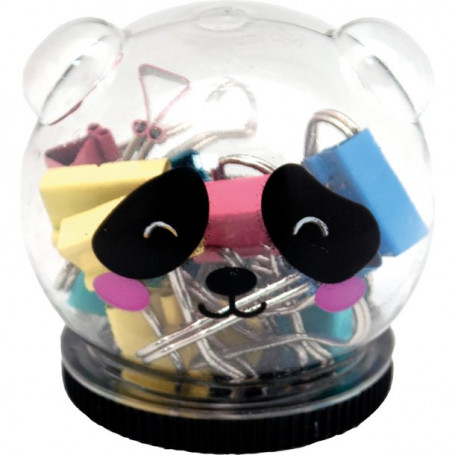 Щипки за документи Panda, 16 бр., 19 мм, цветни 260125