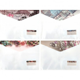 Папка с копче А4+, с разширение и джоб за визитка 163813 2