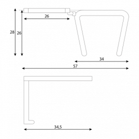 Масичка за посетителски  ⋙ на цена от 46.80лв  - Allegro-bg.com 2
