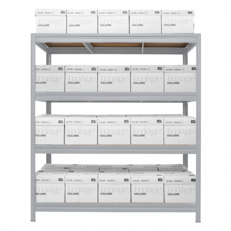 Метален стелаж MEGA  ⋙ на цена от 299.00лв  - Allegro-bg.com