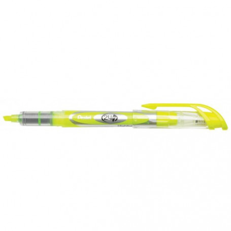 Текстмаркер Pentel SL12, течен,жълт-4292