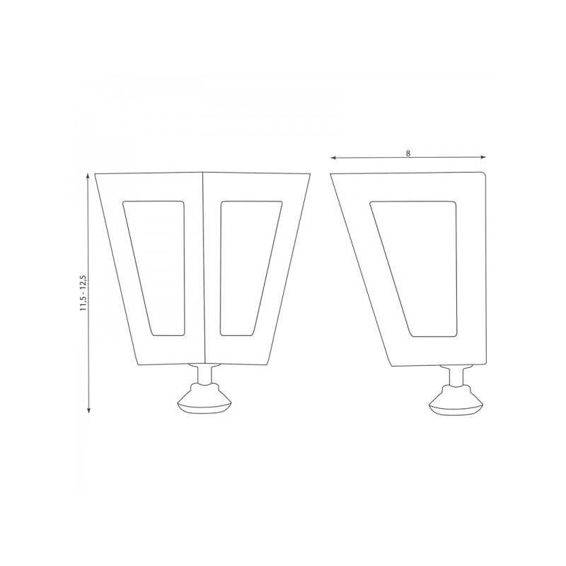 Комплект крака за метален ⋙ на цена от 24.00лв  - Allegro-bg.com