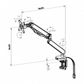 Геймърска стойка за  ⋙ на цена от 118.80лв  - Allegro-bg.com 2