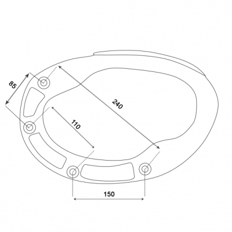 Подлакътник за офис стол  ⋙ на цена от 19.20лв  - Allegro-bg.com