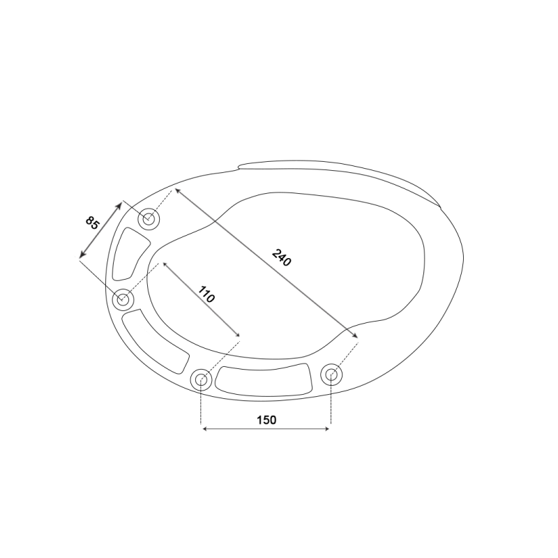 Подлакътник за офис стол  ⋙ на цена от 19.20лв  - Allegro-bg.com
