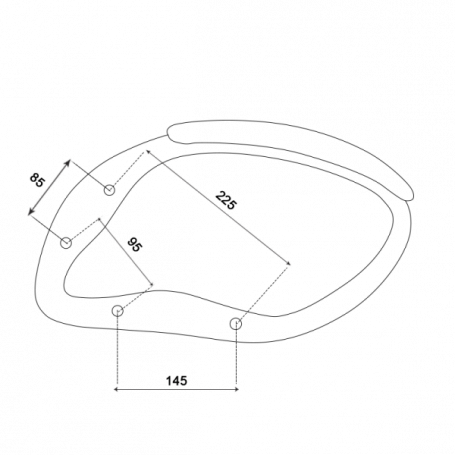 Подлакътник за офис стол  ⋙ на цена от 19.20лв  - Allegro-bg.com
