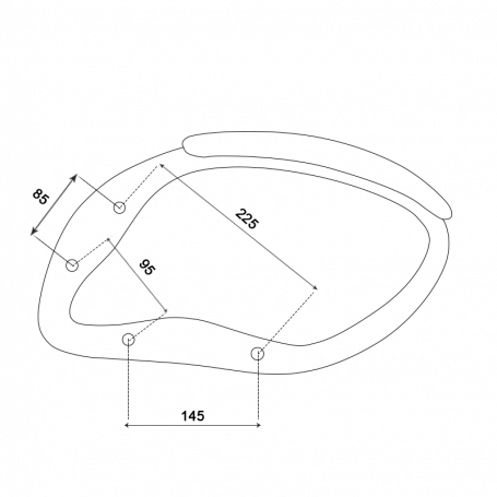 Подлакътник за офис стол  ⋙ на цена от 19.20лв  - Allegro-bg.com