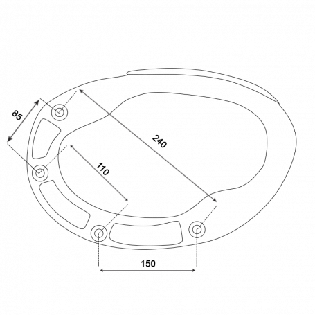 Подлакътник за офис стол  ⋙ на цена от 19.20лв  - Allegro-bg.com