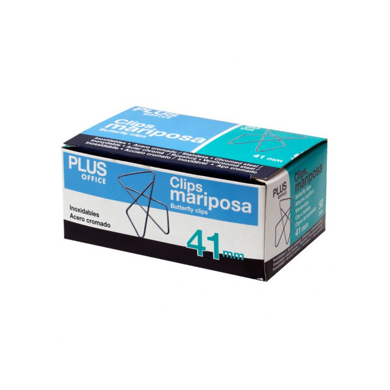 Кламери Mariposa, 41 мм,  ⋙ на цена от 3.06лв  - Allegro-bg.com