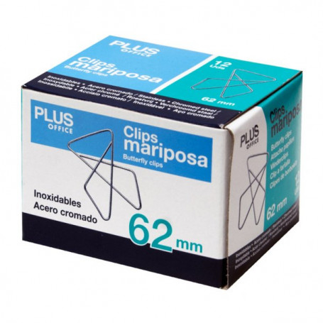 Кламери Mariposa, 62 мм,  ⋙ на цена от 1.68лв  - Allegro-bg.com