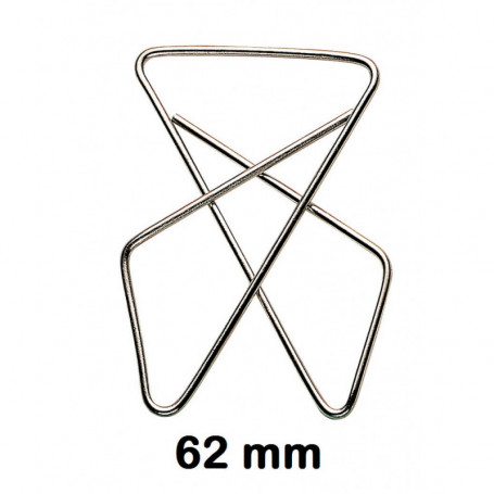 Кламери Mariposa, 62 мм,  ⋙ на цена от 1.68лв  - Allegro-bg.com