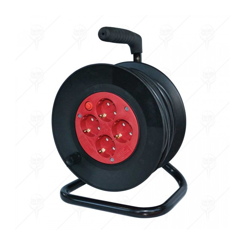 Макара, 4 гнезда, 10 метра кабел 171318