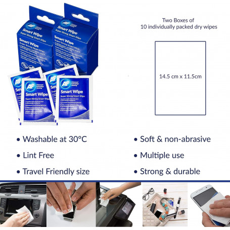 Кърпа почистваща Smart Wipe, 10 бр., инд. опаковка 111417