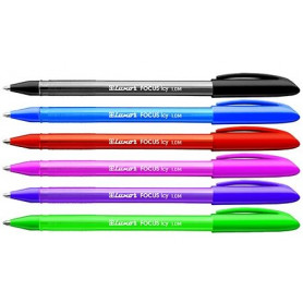 Химикалка Luxor Focus Icy,-4487 2