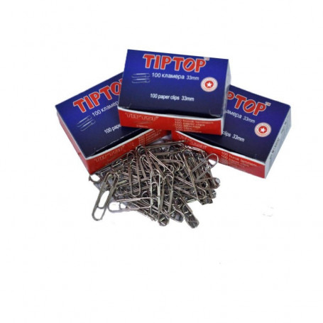 Кламери Office Hit 33 мм,  ⋙ на цена от 0.78лв  - Allegro-bg.com