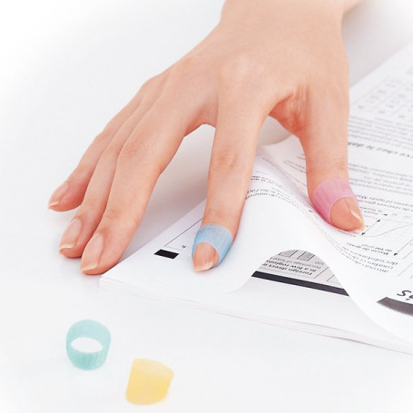 Напръстници 5 бр., 2S + 3M, силиконови 130904