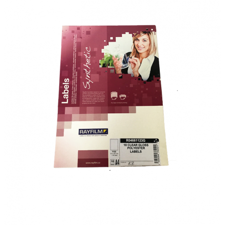 Етикети Rayfilm Glossy R0466, A4, 1 бр./лист, 10 листа 060282