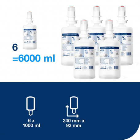 Течен сапун Tork S4, 1 литър, пяна 181135