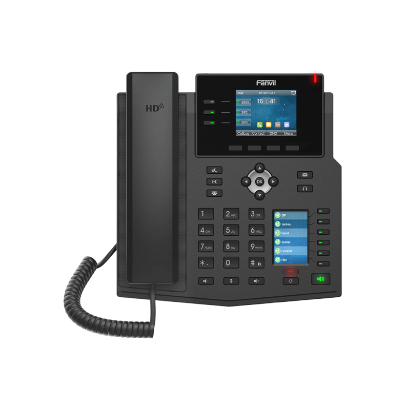 VoIP телефон Fanvil X4U ⋙ на цена от 210.24лв  - Allegro-bg.com