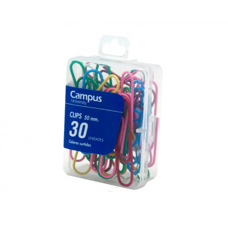 Цветни кламери Plus Campus ⋙ на цена от 1.74лв  - Allegro-bg.com