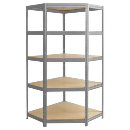 Ъглов метален стелаж  ⋙ на цена от 98.40лв  - Allegro-bg.com