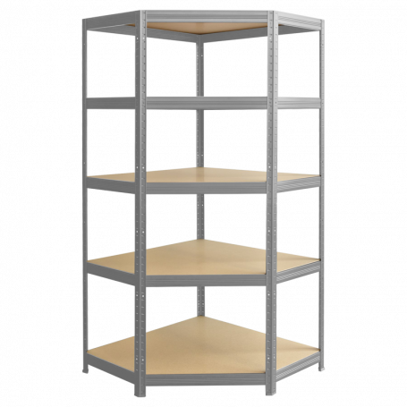 Ъглов метален стелаж  ⋙ на цена от 98.40лв  - Allegro-bg.com