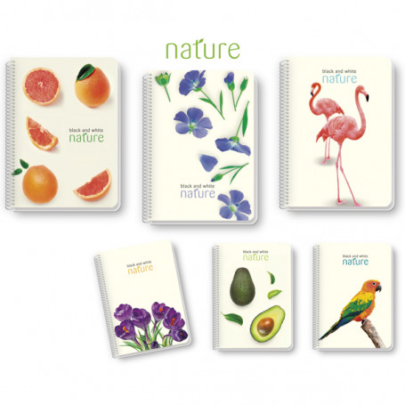 Тетрадка B-W Nature с PP  ⋙ на цена от 3.90лв  - Allegro-bg.com