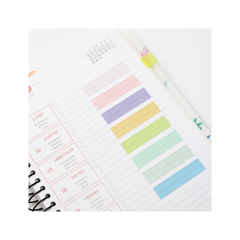 Прозрачни индекси Optima,  ⋙ на цена от 2.70лв  - Allegro-bg.com