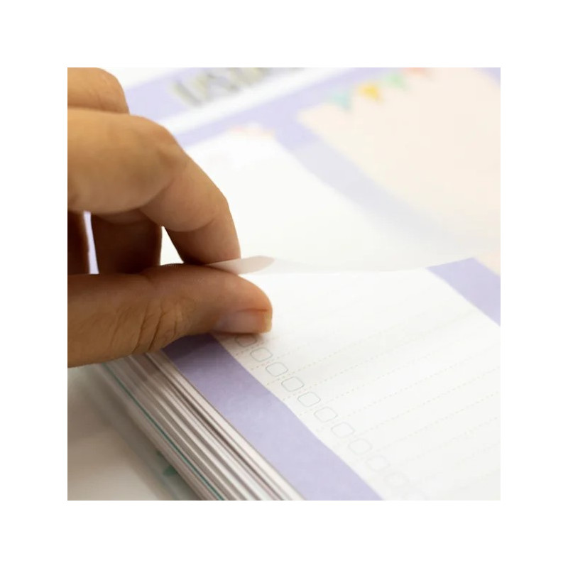 Лепящи РР листчета 75 х 75 мм, 50 л., с линийка, безцветни 120177