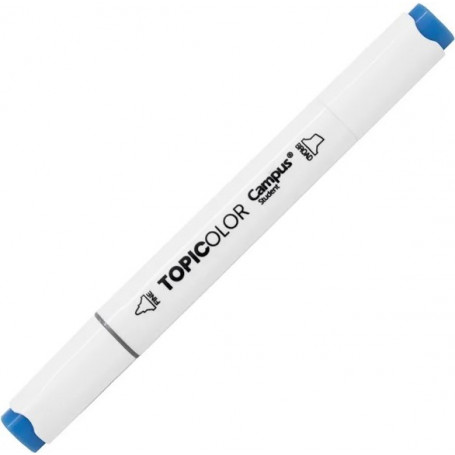 Маркери Campus TopiColor, 12 цвята, 1-6 мм, двувърхи, в кутия 210212