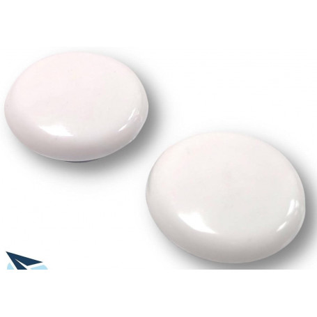 Бяла дъска 60 х 45 см, магнитна, бяла дървена рамка 050337