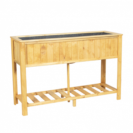 Повдигната дървена кашпа ⋙ на цена от 252.00лв  - Allegro-bg.com