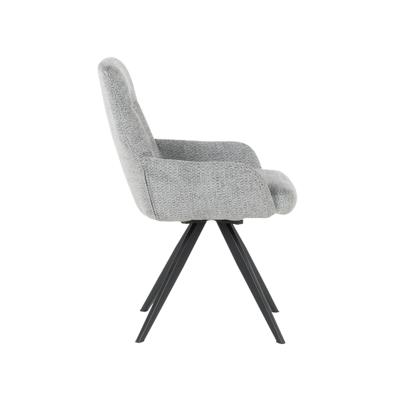 Трапезен стол ASCOT - сив ⋙ на цена от 276.00лв  - Allegro-bg.com