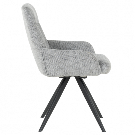 Трапезен стол ASCOT - сив ⋙ на цена от 276.00лв  - Allegro-bg.com