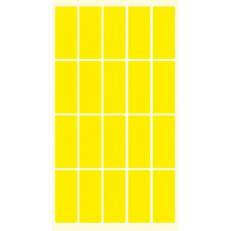 Етикети за цени, 21 х 51 мм, на лист 500068