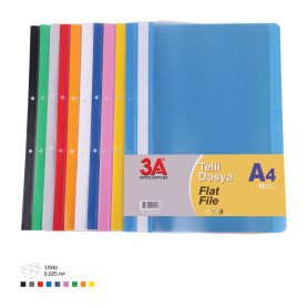 Папка Economy, 80 х 120 мкм, с машинка и перфорация 160188